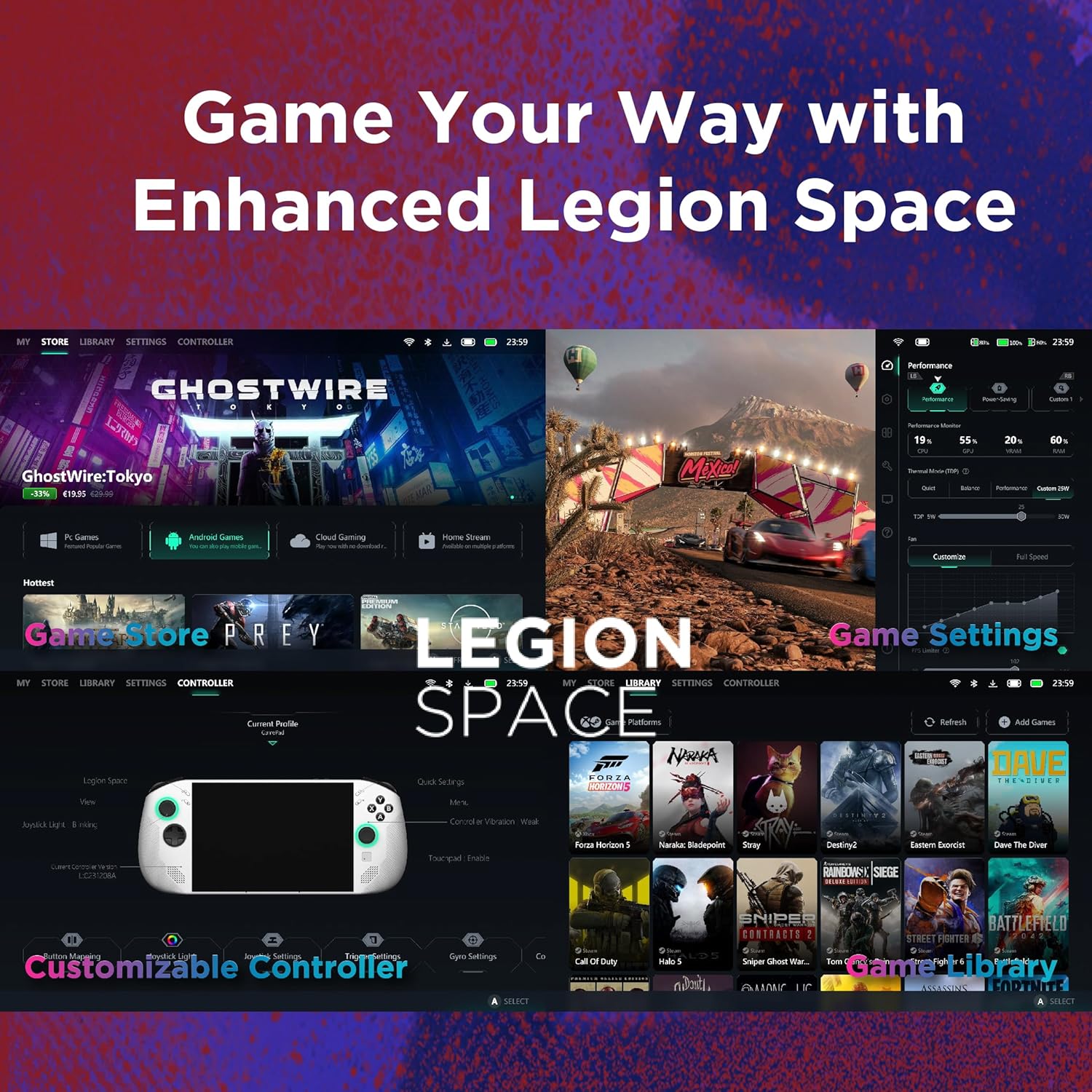 Buy Lenovo,Lenovo Legion Go S Gaming Console – 8" WUXGA Touch Display, 120Hz, AMD Ryzen Z2 Go, 16GB RAM, 512GB SSD, Windows 11 – Glacier White - Gadcet UK | UK | London | Scotland | Wales| Near Me | Cheap | Pay In 3 | Video Game Consoles