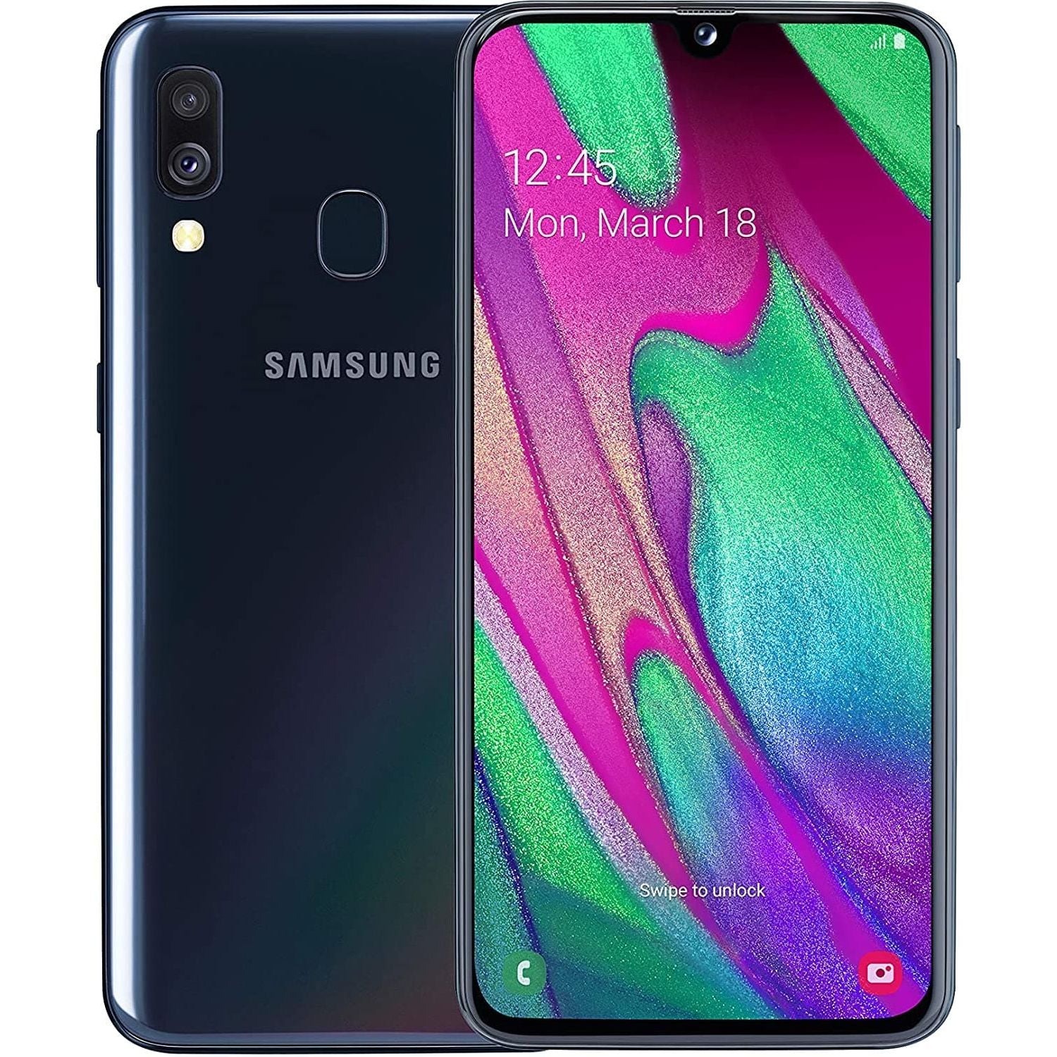 Buy Gadget Hut Ltd,Samsung Galaxy A40 64GB Black Sim-Free Unlocked Mobile Phone - Gadcet UK | UK | London | Scotland | Wales| Near Me | Cheap | Pay In 3 | Unlocked Mobile Phones