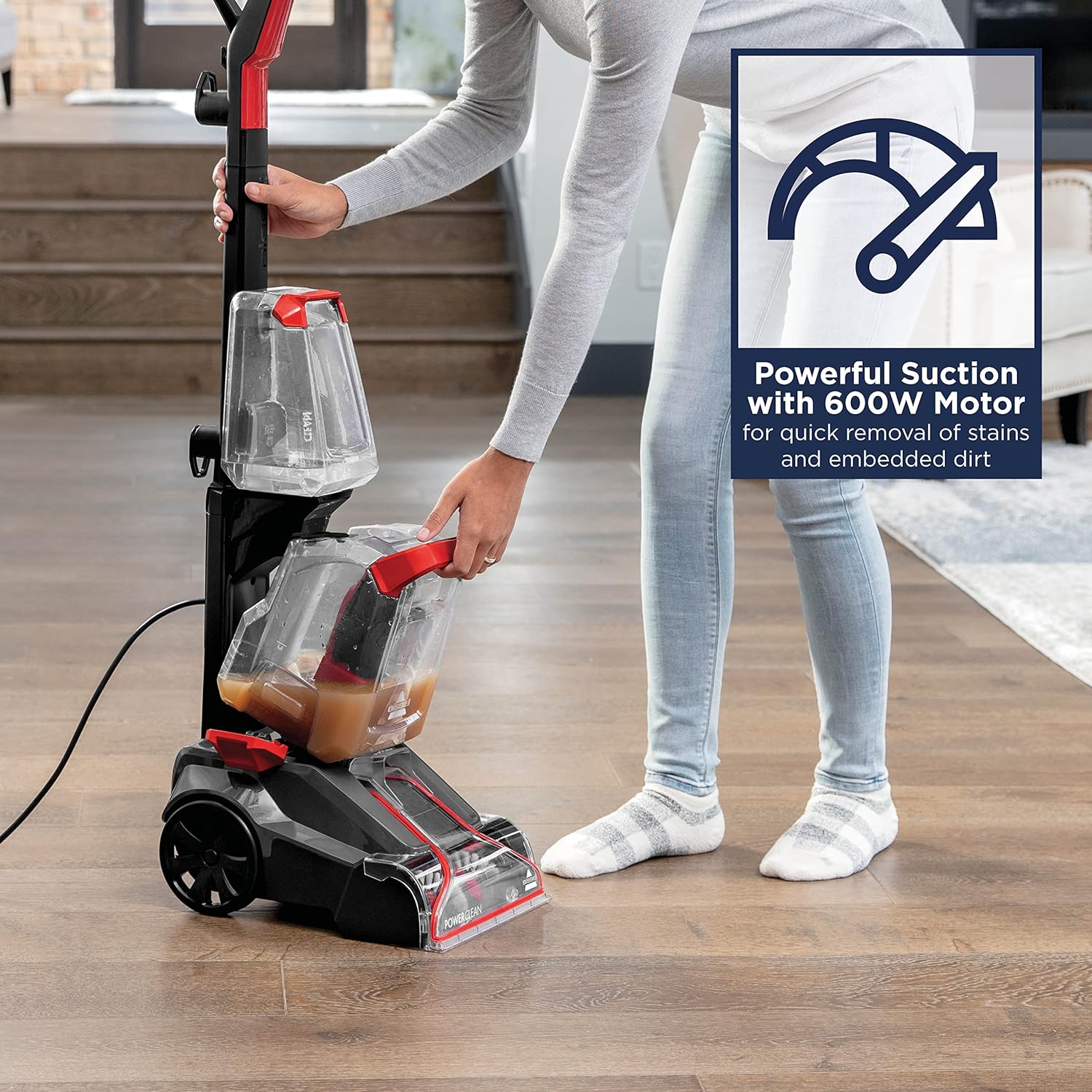 Buy BISSELL,BISSELL PowerClean Compact Carpet Cleaner, Lightweight, Two-Tank System - Gadcet UK | UK | London | Scotland | Wales| Near Me | Cheap | Pay In 3 | Carpet Cleaner