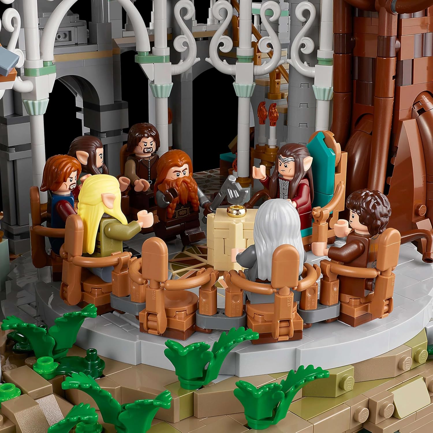 Buy LEGO,LEGO Icons Lord of the Rings: Rivendell Set (10316) | Collectible Display with 15 Minifigures – Adults - Gadcet UK | UK | London | Scotland | Wales| Near Me | Cheap | Pay In 3 | Construction Set Toys