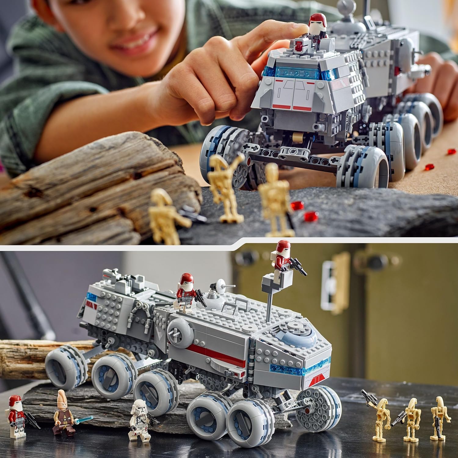 Buy LEGO,LEGO Star Wars 75413 Republic Juggernaut - Building Toy with 3 Droid Figures & 5 Minifigures incl. Ki-Adi-Mundi with a Lightsaber - Gift for 9+ Year Old Boys & The Clone Wars Fans - Gadcet UK | UK | London | Scotland | Wales| Near Me | Cheap | Pay In 3 | Construction Set Toys