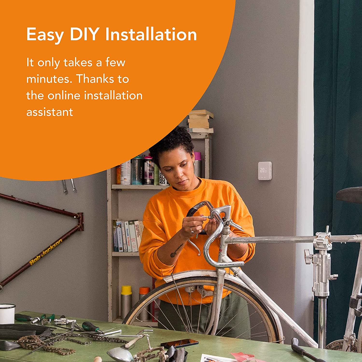 TADO,tado° Wireless Smart Thermostat Starter Kit V3+ Incl. Stand – Full Control Over Your Boiler And Hot Water From Anywhere, Save Energy, Easy DIY Installation - Gadcet.com