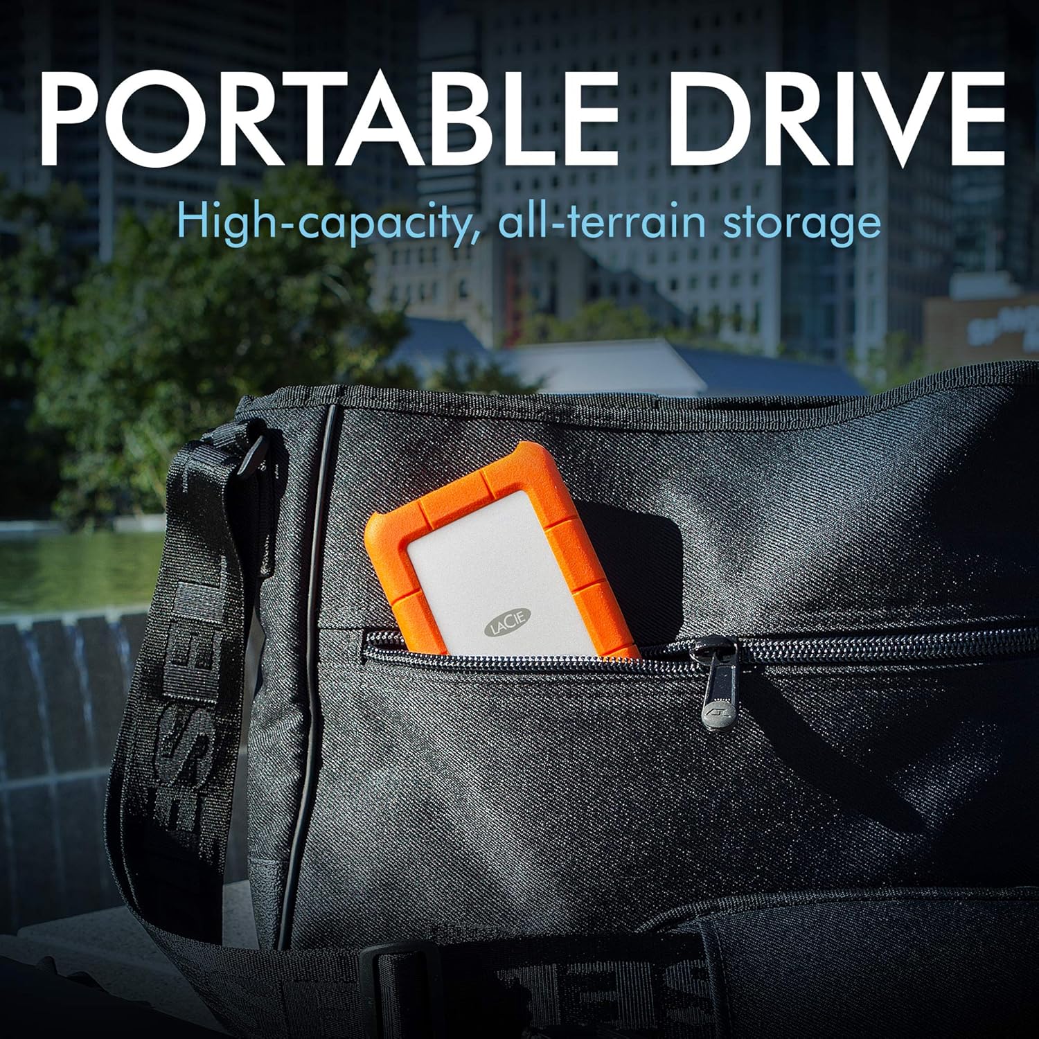 Buy LaCie,LaCie Rugged USB-C 5TB Portable External Hard Drive - PC, Mac, iPad & iPhone Compatible, Data Rescue Service (STFR5000800) - Gadcet UK | UK | London | Scotland | Wales| Near Me | Cheap | Pay In 3 | Hard Drives