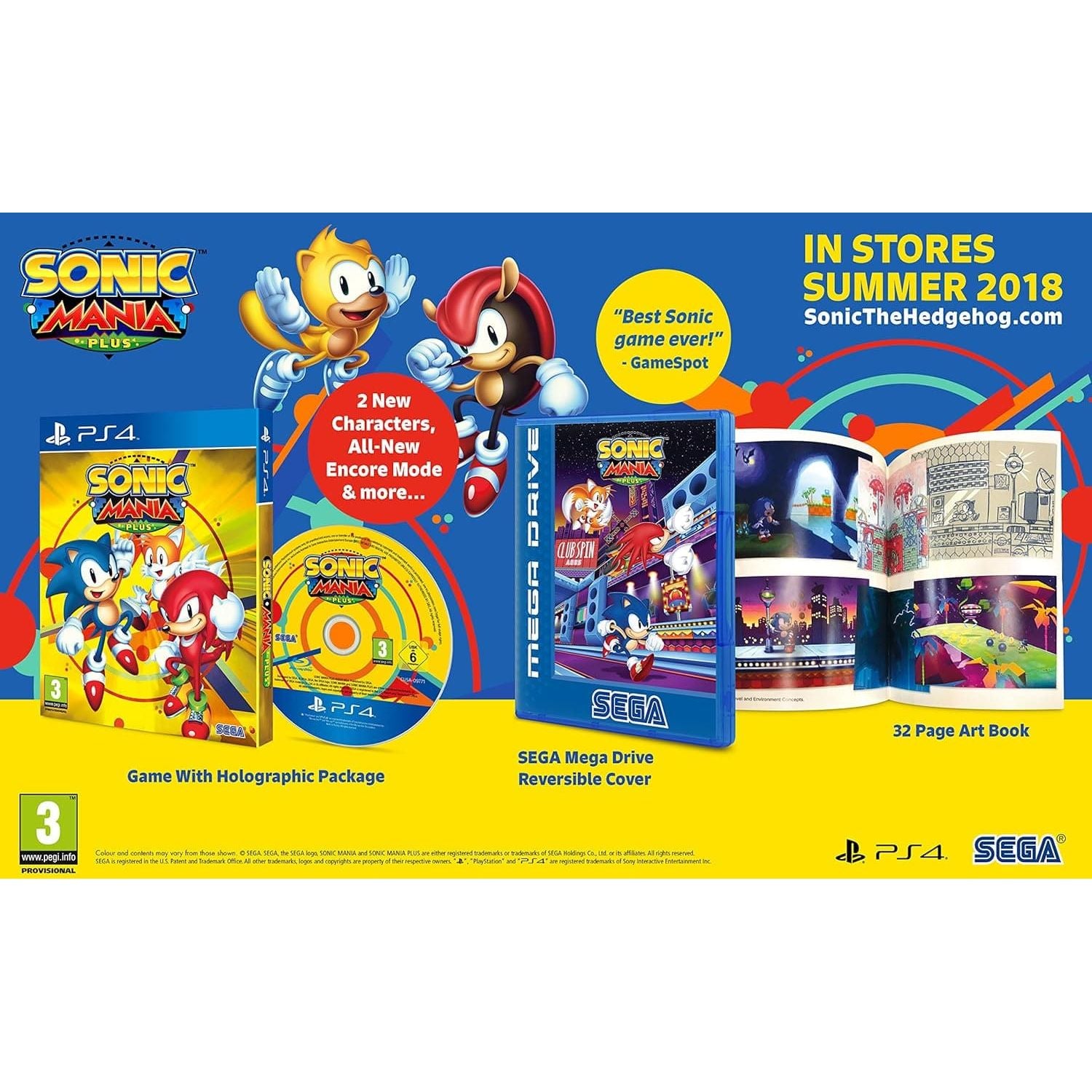 Buy PS4,Sonic Mania Plus (PS4) - Gadcet UK | UK | London | Scotland | Wales| Ireland | Near Me | Cheap | Pay In 3 | Video Game Software