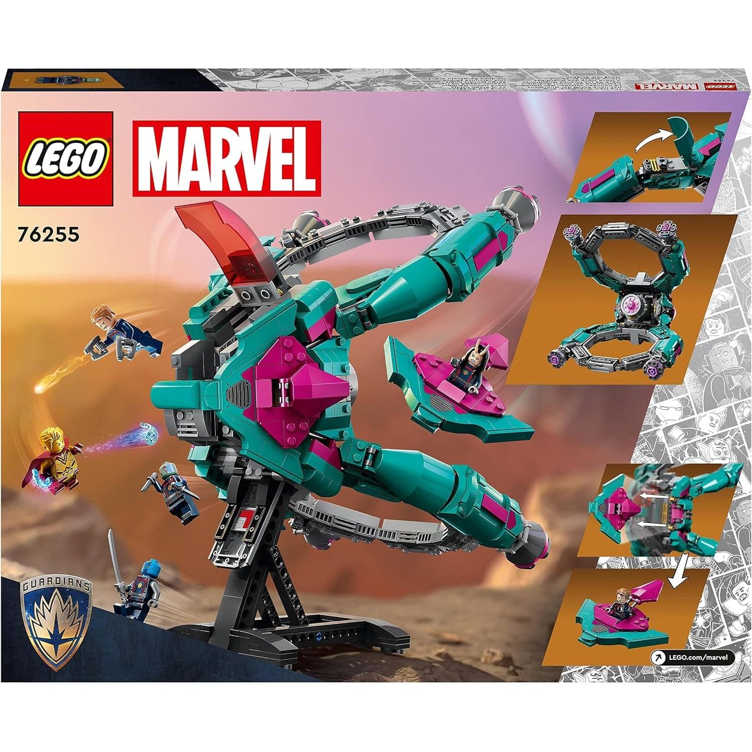 Buy LEGO,LEGO 76255 Marvel The New Guardians' Ship, Buildable Guardians of the Galaxy Volume 3 Spaceship Toy with Mantis, Drax & Star-Lord Minifigures, Super Hero Set - Gadcet UK | UK | London | Scotland | Wales| Ireland | Near Me | Cheap | Pay In 3 | Toys