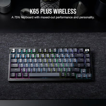 Buy CORSAIR,CORSAIR K65 PLUS Wireless 75% Mechanical Gaming Keyboard – RGB, Hot-Swappable MLX Red Switches, PBT Keycaps, UK Layout, Black - Gadcet UK | UK | London | Scotland | Wales| Near Me | Cheap | Pay In 3 | Keyboards