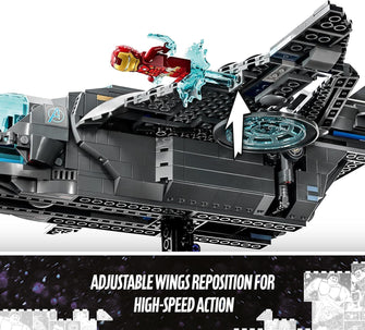 Buy LEGO,LEGO 76248 Marvel The Avengers Quinjet, Spaceship Building Toy, Christmas Treat, Gifts for Kids, Boys & Girls with Thor, Iron Man, Black Widow, Loki and Captain America Minifigures, Inifinity Saga Set - Gadcet UK | UK | London | Scotland | Wales| Ireland | Near Me | Cheap | Pay In 3 | Toys & Games