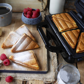 Buy BREVILLE,Breville Ultimate Deep Fill Toastie Maker - 2 Slice Sandwich Toaster, Removable Non-Stick Plates, Stainless Steel, Black [VST082] - Gadcet UK | UK | London | Scotland | Wales| Near Me | Cheap | Pay In 3 | Toaster