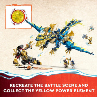 Buy LEGO,LEGO 71796 NINJAGO Elemental Dragon vs. The Empress Mech, Large Building Toy, Christmas Set, Gifts for Kids, Boys & Girls with Dragon, Action Figure and 6 Minifigures, Dragons Rising Series - Gadcet UK | UK | London | Scotland | Wales| Ireland | Near Me | Cheap | Pay In 3 | Toys & Games