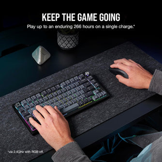 Buy CORSAIR,CORSAIR K65 PLUS Wireless 75% Mechanical Gaming Keyboard – RGB, Hot-Swappable MLX Red Switches, PBT Keycaps, UK Layout, Black - Gadcet UK | UK | London | Scotland | Wales| Near Me | Cheap | Pay In 3 | Keyboards