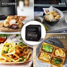 Buy BREVILLE,Breville Halo Rotisserie Air Fryer | Digital Extra Large Air Fryer Oven | 10 L | Fry, Bake & Dehydrate | 2000 W | Energy Efficient | Black and Grey - Gadcet UK | UK | London | Scotland | Wales| Near Me | Cheap | Pay In 3 | AIR FRYER / GRILL