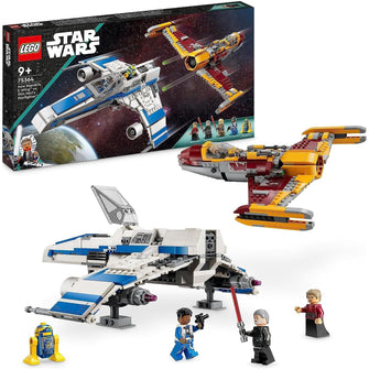 Buy LEGO,LEGO 75364 Star Wars New Republic E-Wing vs. Shin Hati’s Starfighter, Ahsoka Series Set with 2 Toy Vehicles, Droid Figure, 4 Minifigures and 2 Lightsabers - Gadcet UK | UK | London | Scotland | Wales| Ireland | Near Me | Cheap | Pay In 3 | Toys
