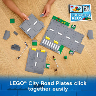 Buy Lego,LEGO City Road Plates (60304) – Building Set with Traffic Lights, Trees & Glow-in-the-Dark Bricks – Gift for Kids Aged 5+ - Gadcet UK | UK | London | Scotland | Wales| Near Me | Cheap | Pay In 3 | Toys & Games