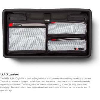 Nanuk 935 Wheeled Hard Case – With Padded Dividers & Lid Organizer