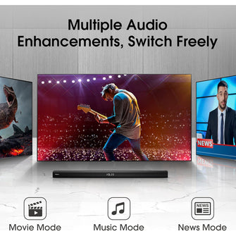 Buy Hisense,Hisense HS218 2.1ch Sound Bar with Wireless Subwoofer – 200W, Dolby Audio, Bluetooth, HDMI ARC/Optical/AUX/USB, 3 EQ Modes, Black - Gadcet UK | UK | London | Scotland | Wales| Near Me | Cheap | Pay In 3 | Speakers