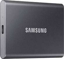 Buy Samsung,Samsung T7 Portable SSD - 2 TB - USB 3.2 Gen.2 External SSD Titanium Grey (MU-PC2T0T/WW) - Gadcet.com | UK | London | Scotland | Wales| Ireland | Near Me | Cheap | Pay In 3 | Hard Drives