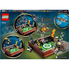 Buy LEGO,LEGO 76416 Harry Potter Quidditch Trunk, Play 3 Different Quidditch Games, Solo or 2-Player Game Set with Draco Malfoy, Cedric Diggory, Cho Chang Minifigures and Golden Snitch, Portable Travel Toy - Gadcet UK | UK | London | Scotland | Wales| Ireland | Near Me | Cheap | Pay In 3 | Toys