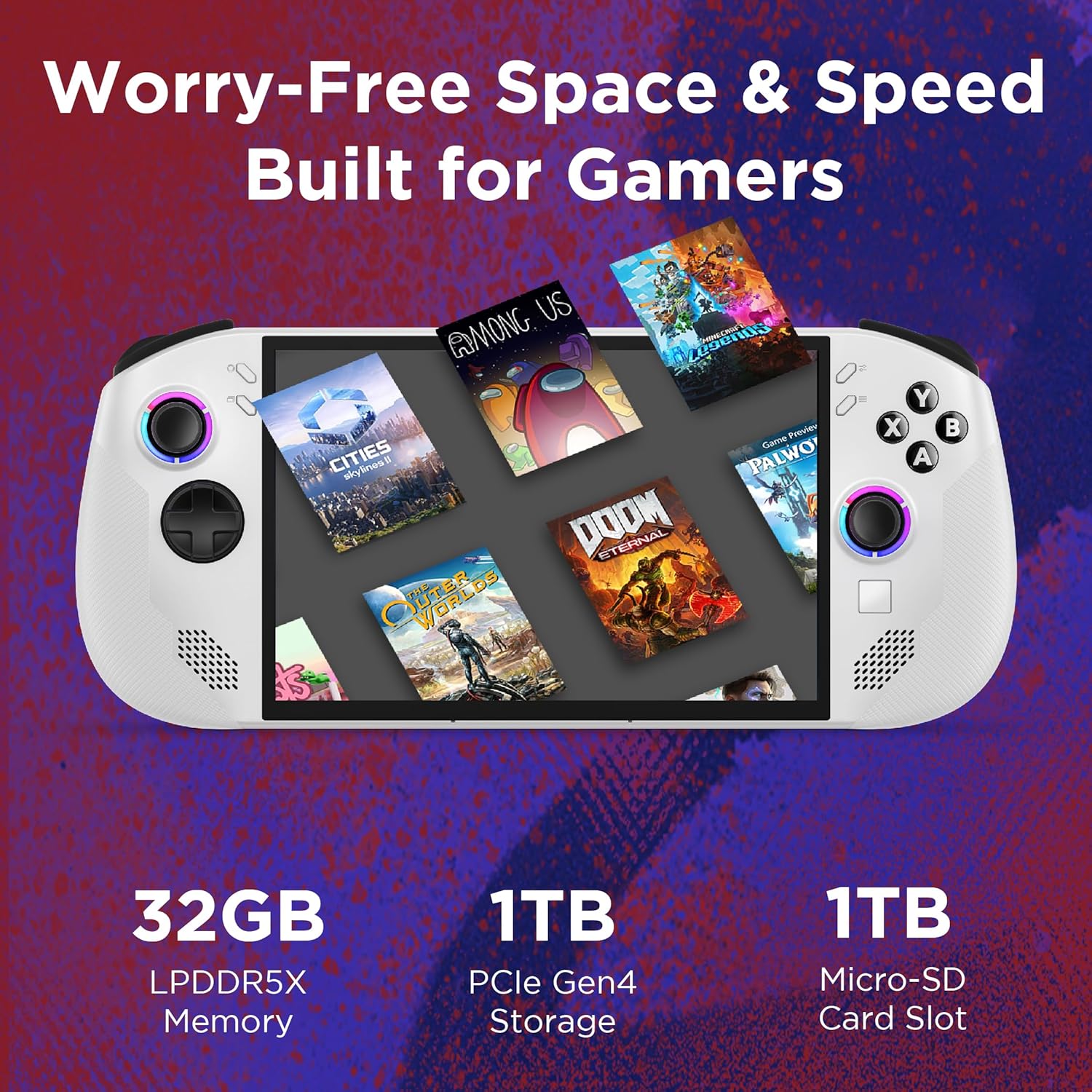 Buy Lenovo,Lenovo Legion Go S Gaming Console – 8" WUXGA Touch Display, 120Hz, AMD Ryzen Z2 Go, 16GB RAM, 512GB SSD, Windows 11 – Glacier White - Gadcet UK | UK | London | Scotland | Wales| Near Me | Cheap | Pay In 3 | Video Game Consoles