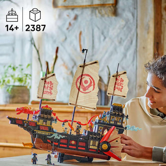 LEGO Ninjago The Temple Bounty Ship Toy Building Kit 71848