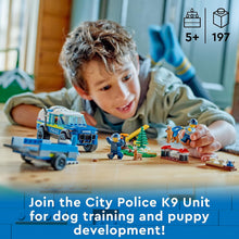 Buy LEGO,LEGO 60369 City Mobile Police Dog Training Set - SUV Toy Car with Trailer, Obstacle Course, Puppy Figures, Animal Playset for Boys & Girls Aged 5+ - Gadcet UK | UK | London | Scotland | Wales| Near Me | Cheap | Pay In 3 | Building Toys