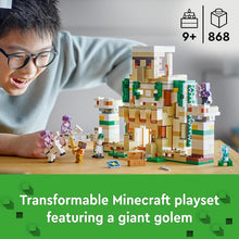 Buy LEGO,LEGO Minecraft The Iron Golem Fortress 2in1 Castle Set 21250 - Gadcet UK | UK | London | Scotland | Wales| Ireland | Near Me | Cheap | Pay In 3 | Toys & Games