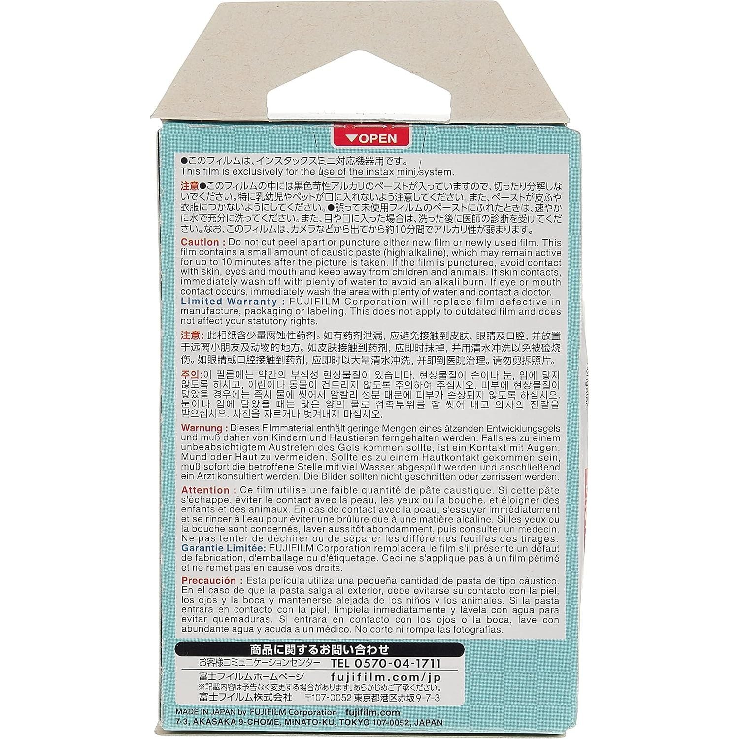 Buy instax,Fujifilm instax mini Instant Film – Blue Border, 10 Shot Pack - Gadcet UK | UK | London | Scotland | Wales| Near Me | Cheap | Pay In 3 | Instant Film Cameras