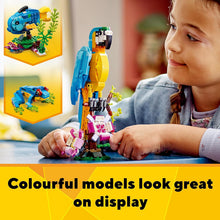 Buy Lego,LEGO Creator 3-in-1 Exotic Parrot Set (31136) – Builds Parrot, Frog, or Fish – Animal Toy for Kids Age 7+ – Great Gift Idea - Gadcet UK | UK | London | Scotland | Wales| Near Me | Cheap | Pay In 3 | Games and Toys