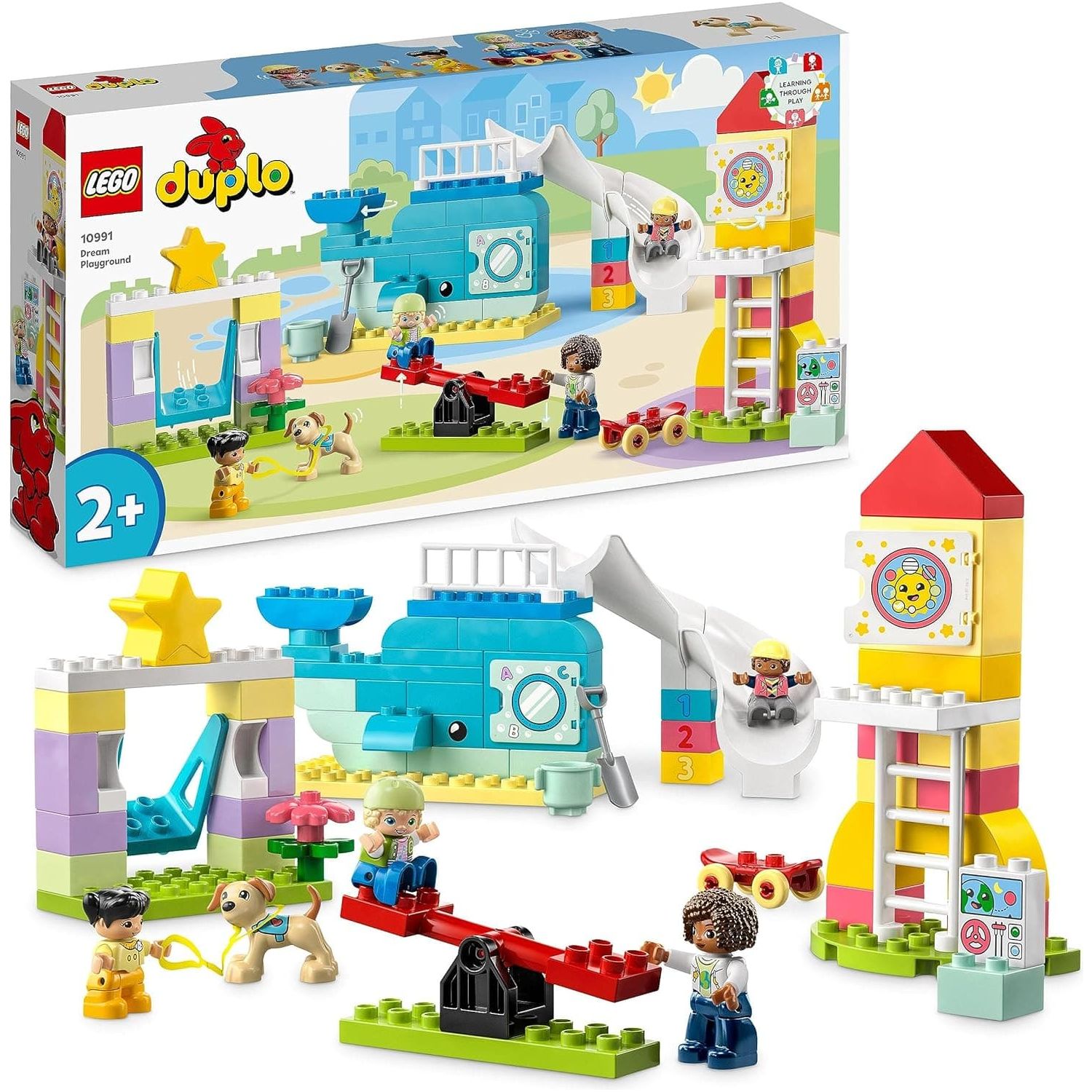 Buy LEGO,LEGO DUPLO Dream Playground Set Numbers and Colours with Bricks 10991 - Gadcet UK | UK | London | Scotland | Wales| Ireland | Near Me | Cheap | Pay In 3 | Toys & Games