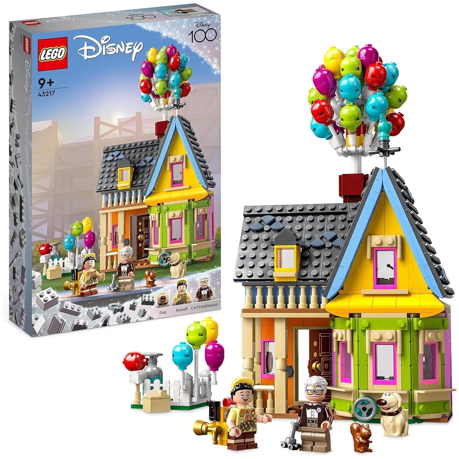 Buy LEGO,LEGO 43217 Disney and Pixar ‘Up’ House Buildable Toy with Balloons, Carl, Russell and Dug Figures, Collectible Model Set, Disney's 100th Anniversary Series, Iconic Gift Idea - Gadcet UK | UK | London | Scotland | Wales| Near Me | Cheap | Pay In 3 | Toys & Games