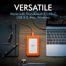 Buy LaCie,LaCie Rugged USB-C 5TB Portable External Hard Drive - PC, Mac, iPad & iPhone Compatible, Data Rescue Service (STFR5000800) - Gadcet UK | UK | London | Scotland | Wales| Near Me | Cheap | Pay In 3 | Hard Drives