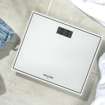 Buy Salter,Salter 9207 WH3R Compact Bathroom Scale – Digital Bodyweight Scale with LCD Display, 150kg Capacity - Gadcet UK | UK | London | Scotland | Wales| Near Me | Cheap | Pay In 3 | Smart Scale