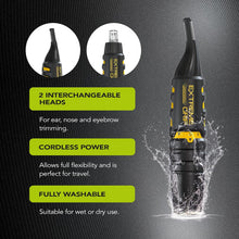 Buy Wahl,Wahl Extreme Grip Detail Trimmer – 2-in-1 Personal Trimmer for Eyebrows, Nose, and Ear Hair, Painless, Washable Heads, Cordless, Battery-Operated - Gadcet UK | UK | London | Scotland | Wales| Near Me | Cheap | Pay In 3 | Trimmer Kit