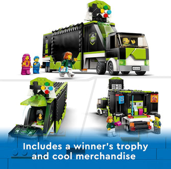 Buy Lego,LEGO City Gaming Tournament Truck 60388 – Esports Toy Vehicle Set with Minifigures, Gamer Gift for Kids Aged 7+ - Gadcet UK | UK | London | Scotland | Wales| Near Me | Cheap | Pay In 3 | Toys & Games