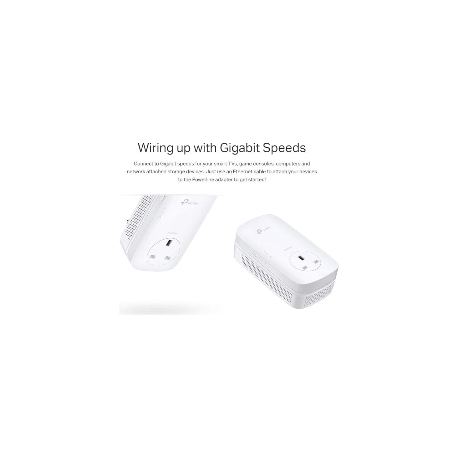 Buy TP-Link,TP-Link AV2000 2-port Gigabit Passthrough Powerline Starter Kit (TL-PA9020P KIT) - Gadcet UK | UK | London | Scotland | Wales| Ireland | Near Me | Cheap | Pay In 3 | Desktop
