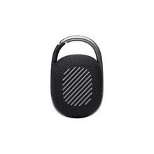 JBL Clip 4 Bluetooth Portable Speaker, Waterproof & Dustproof, Integrated Carabiner - Black - 4