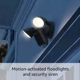 Buy Ring,Ring Floodlight Wired Plus Cam Security Camera CCTV - Black - Gadcet UK | UK | London | Scotland | Wales| Near Me | Cheap | Pay In 3 | Surveillance Cameras