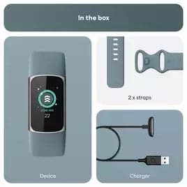Buy Fitbit,Fitbit Charge 5 Fitness Tracker - Platinum / Blue -  Advanced Health Tracker with GPS, Stress & Readiness Scores, Vibrant Display & 7-Day Battery. - Gadcet UK | UK | London | Scotland | Wales| Ireland | Near Me | Cheap | Pay In 3 | Watches