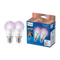 Buy Philips,Philips WiZ E27 60W LED Cool white, RGB & warm white A60 Non-dimmable Light bulb Pack of 2 - Gadcet UK | UK | London | Scotland | Wales| Near Me | Cheap | Pay In 3 | Electronics