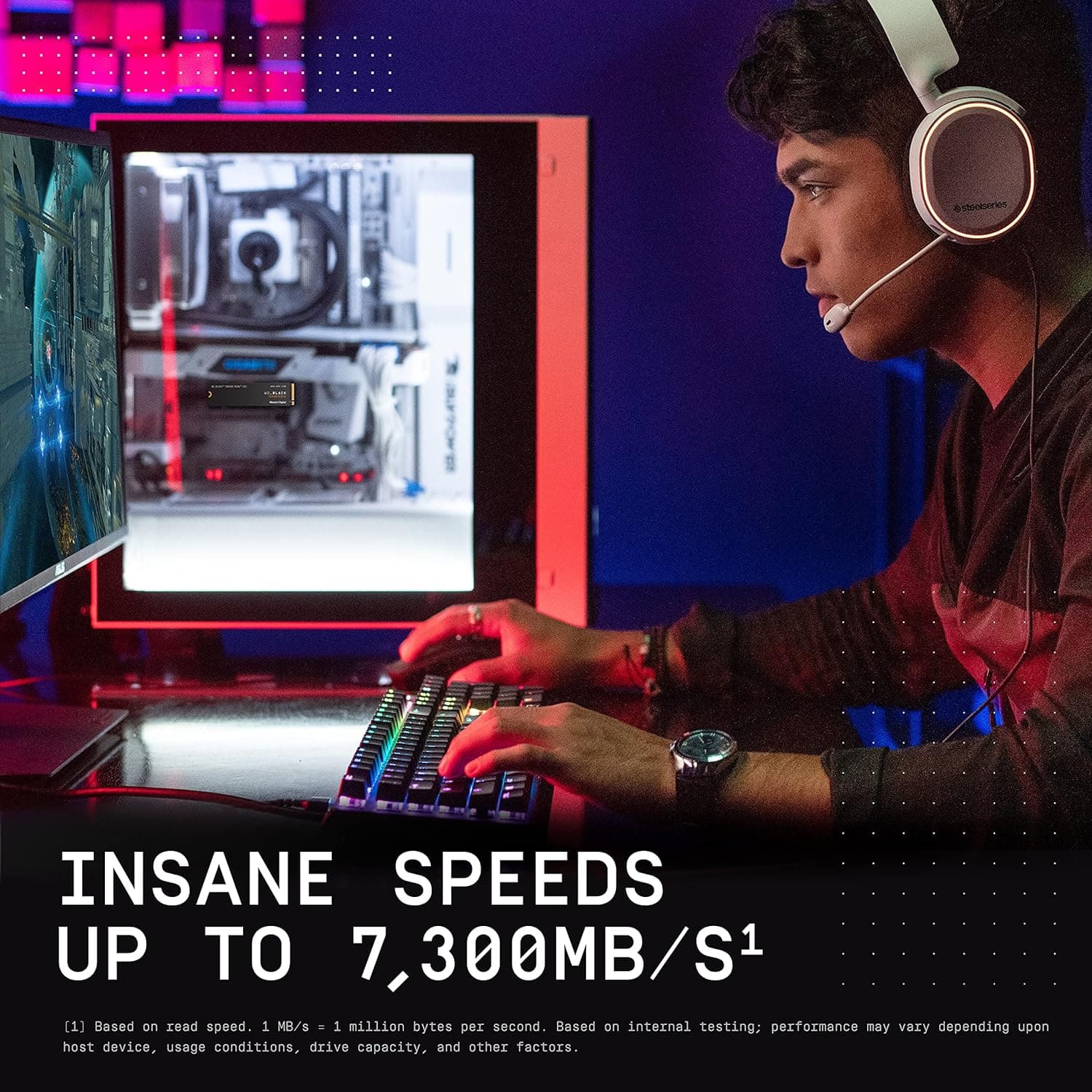 Buy WD_BLACK,WD_BLACK SN850X 1TB PCIe Gen4 NVMe M.2 Gaming SSD, 7300 MB/s Read, 6300 MB/s Write - Gadcet UK | UK | London | Scotland | Wales| Near Me | Cheap | Pay In 3 | Hard Drives