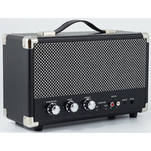 Buy GPO,GPO Westwood Retro Bluetooth Speakers, 25 Watt Portable Speaker with Subwoofer, RCA input, Retro Grille, Carry Handle, Black - Gadcet UK | UK | London | Scotland | Wales| Near Me | Cheap | Pay In 3 | Bluetooth Speakers