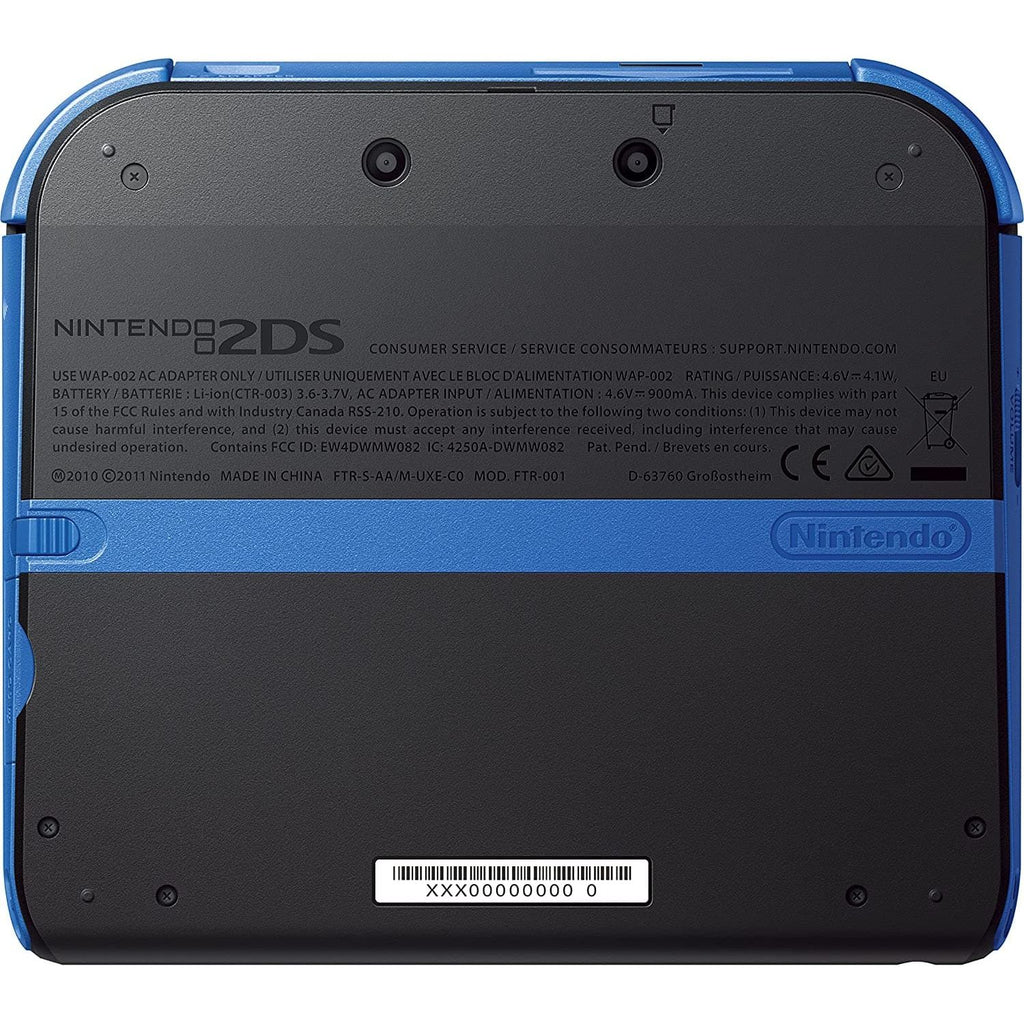 Nintendo Handheld Console 2DS - Black/Blue– Gadcet UK