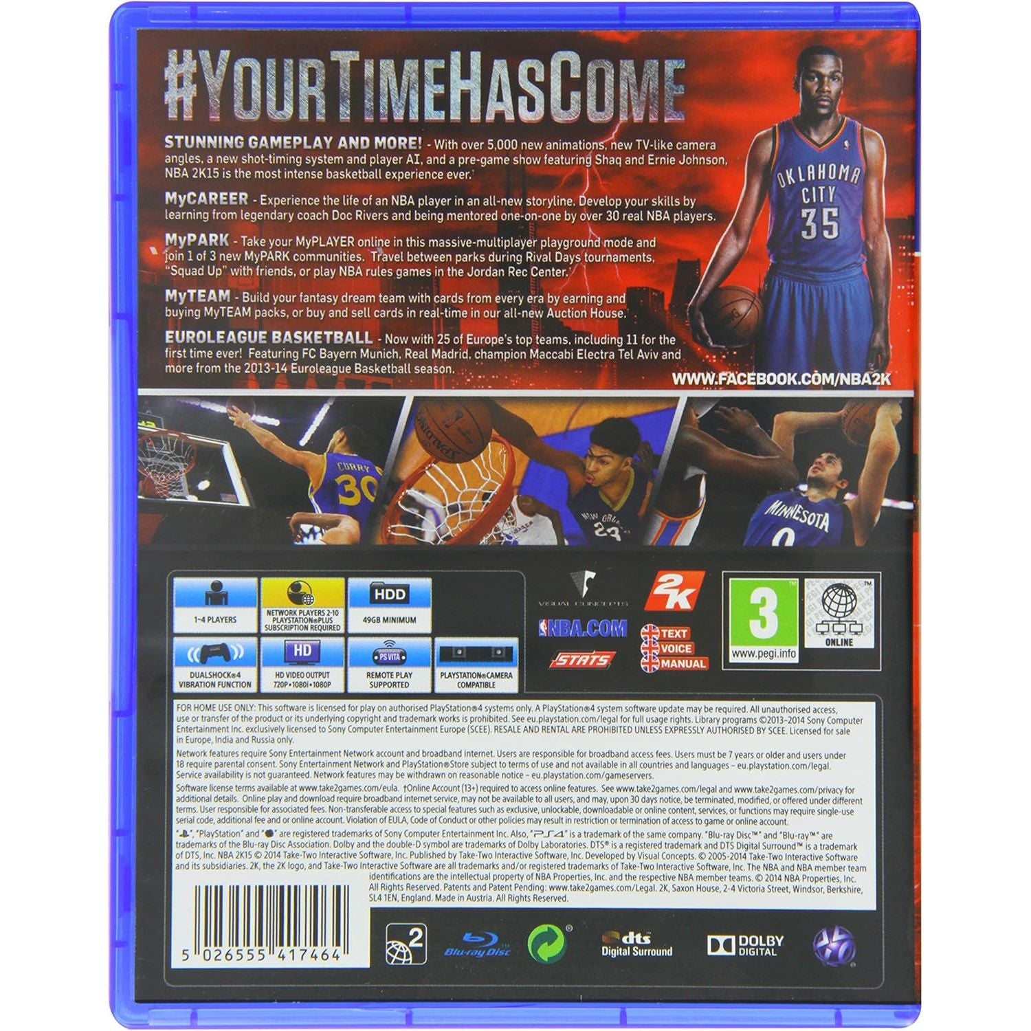 Buy PlayStation,NBA 2K15 - PS4 - Gadcet UK | UK | London | Scotland | Wales| Near Me | Cheap | Pay In 3 | Video Game