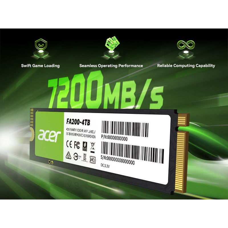 Buy Acer,BIWIN Acer FA200 M.2 2TB SSD - Gadcet UK | UK | London | Scotland | Wales| Near Me | Cheap | Pay In 3 | Hard Drives