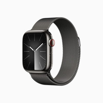 Buy Apple,Apple Watch Series 9 45MMGPS + Cellular Graphite Stainless Steel Case with Graphite Milanese Loop - Gadcet UK | UK | London | Scotland | Wales| Near Me | Cheap | Pay In 3 | Smart Watches