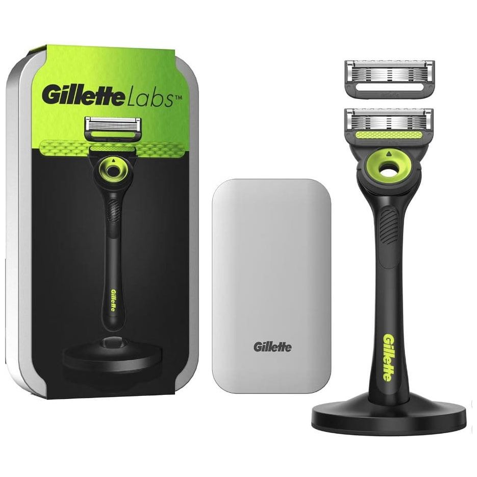 Buy Gillette,Gillette Labs Razor with Travel Case & 2 Blade Refill - Premium Shaving System - Gadcet UK | UK | London | Scotland | Wales| Near Me | Cheap | Pay In 3 | Shaving & Grooming