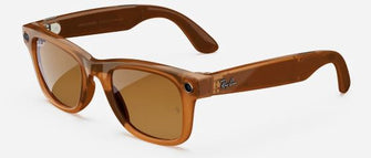 Buy Ray-Ban,Ray-Ban Meta Smart Glasses Wayfarer Large RW 4008 – Shiny Caramel - Gadcet UK | UK | London | Scotland | Wales| Near Me | Cheap | Pay In 3 | Sunglasses