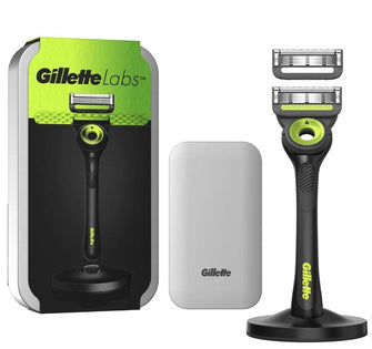 Buy Gillette,Gillette Labs Razor with Travel Case & 2 Blade Refill - Premium Shaving System - Gadcet UK | UK | London | Scotland | Wales| Near Me | Cheap | Pay In 3 | Shaving & Grooming