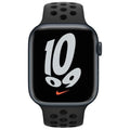 Buy Apple,Apple Watch Nike Series 7 GPS, 45mm Midnight Aluminium Case with Anthracite/Black Nike Sport Band - Gadcet UK | UK | London | Scotland | Wales| Near Me | Cheap | Pay In 3 | Watches