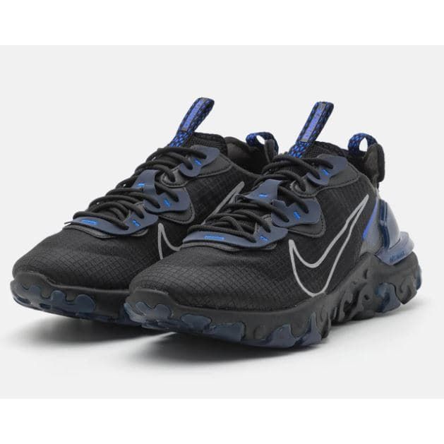 black and blue nike react