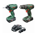 Buy Bosch,Bosch 18V Cordless Combi Drill & Impact Driver Kit, 2x1.5Ah Li-ion Power4All - Gadcet UK | UK | London | Scotland | Wales| Near Me | Cheap | Pay In 3 | Tools